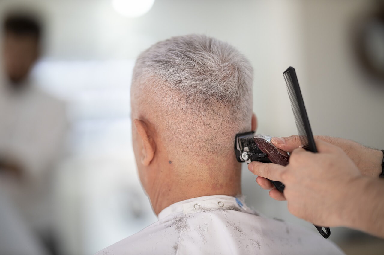 Mann Maschine Haare