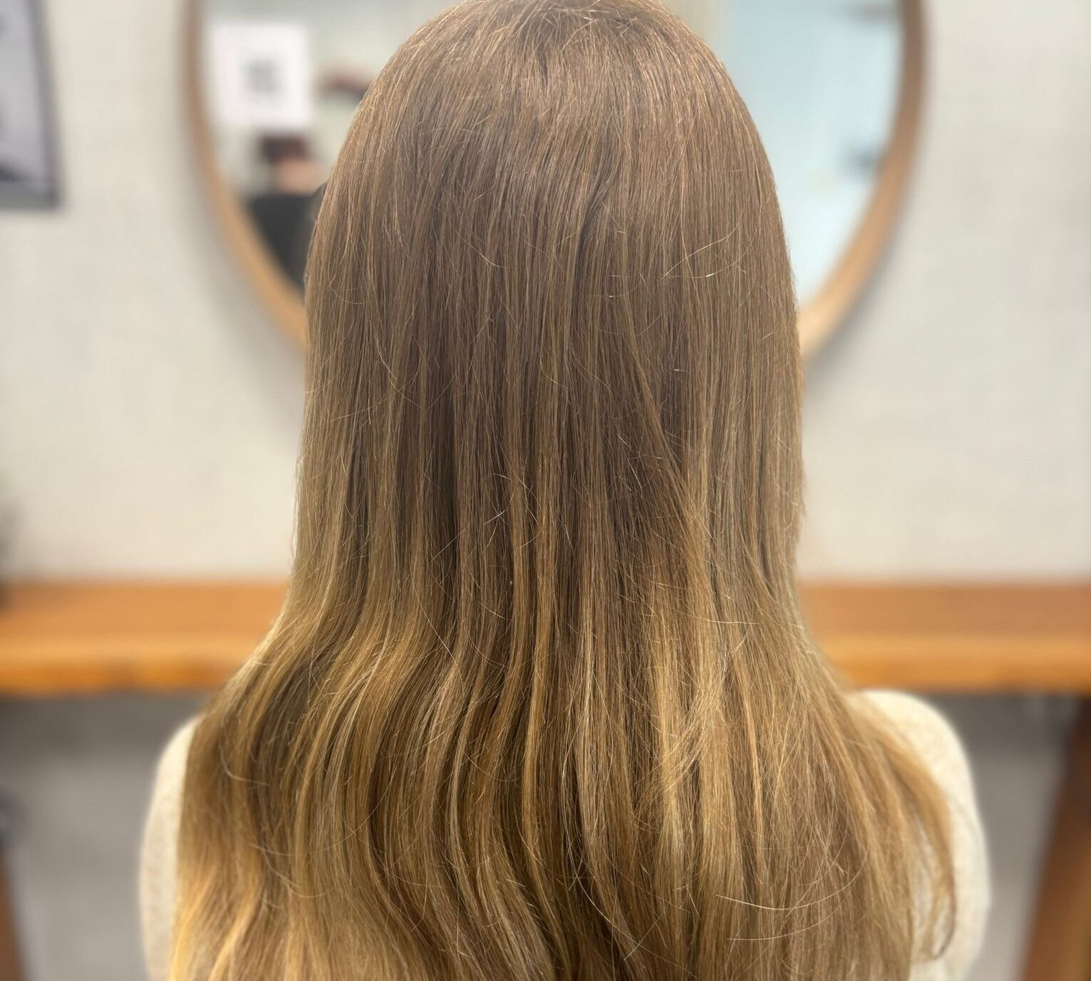 Balayage vorher
